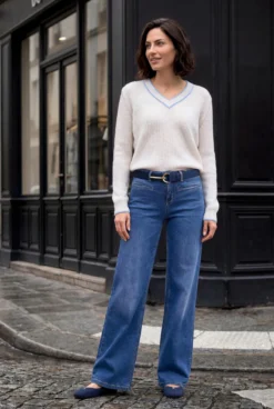 Liu Jo Bottom up Wide-leg-Jeans