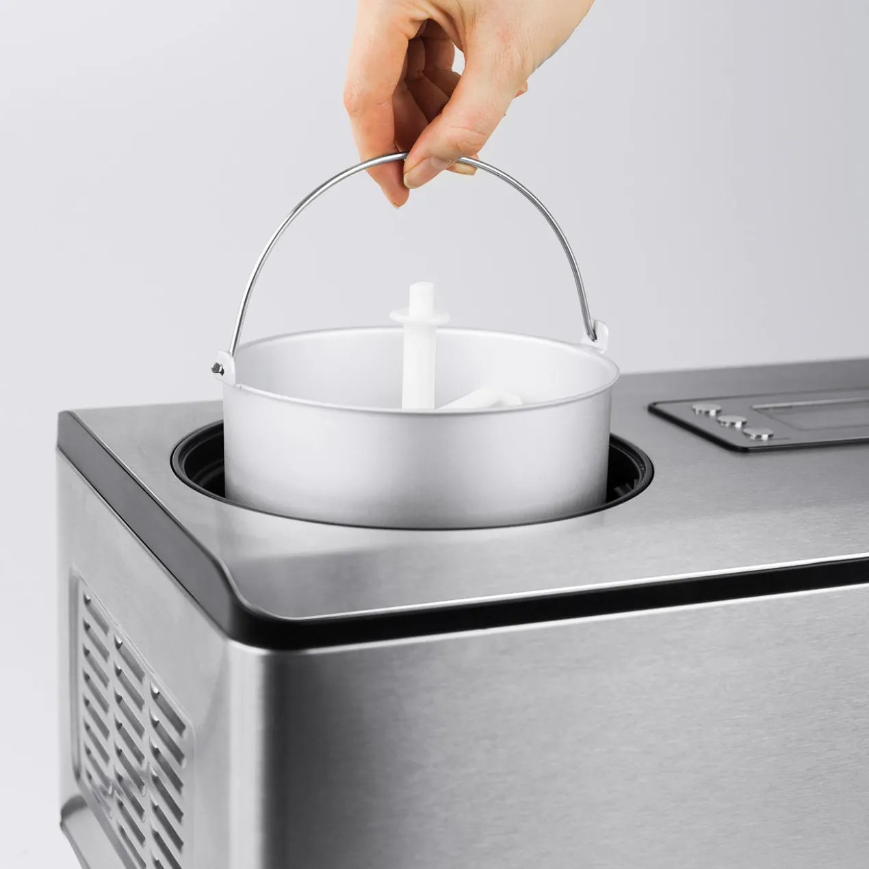 2-l-Kompressor-Eismaschine IceCreamer