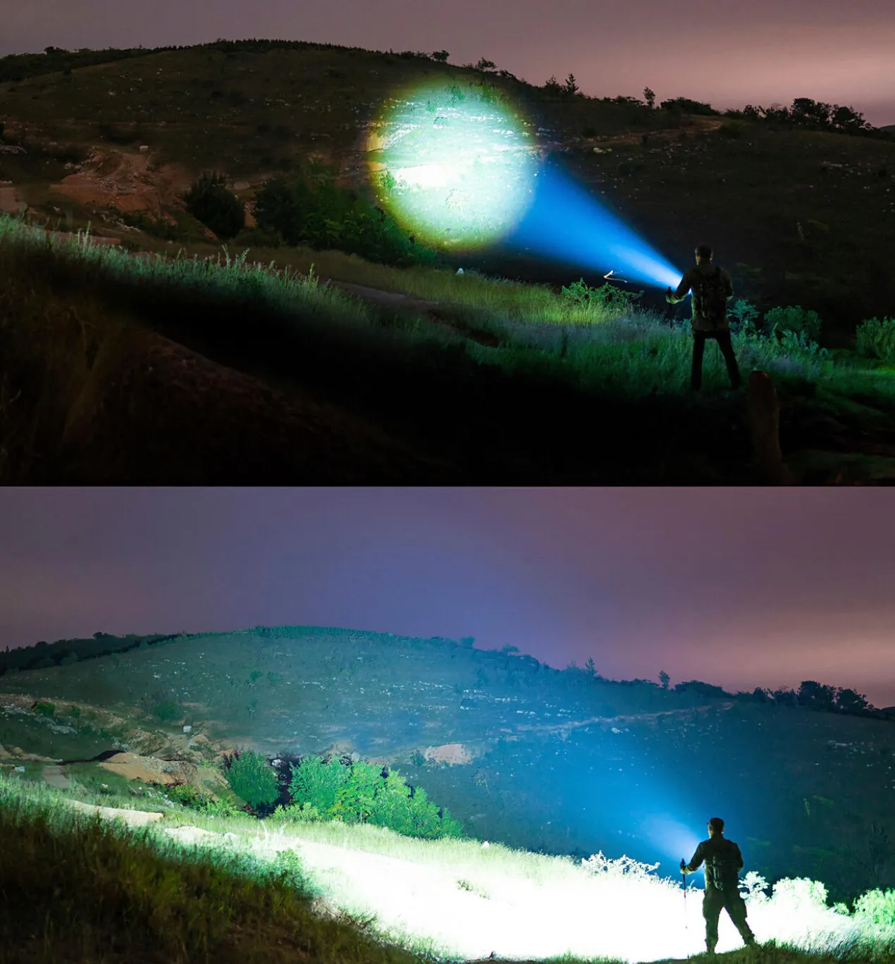 7.000 Lumen Kompakt-Taschenlampe