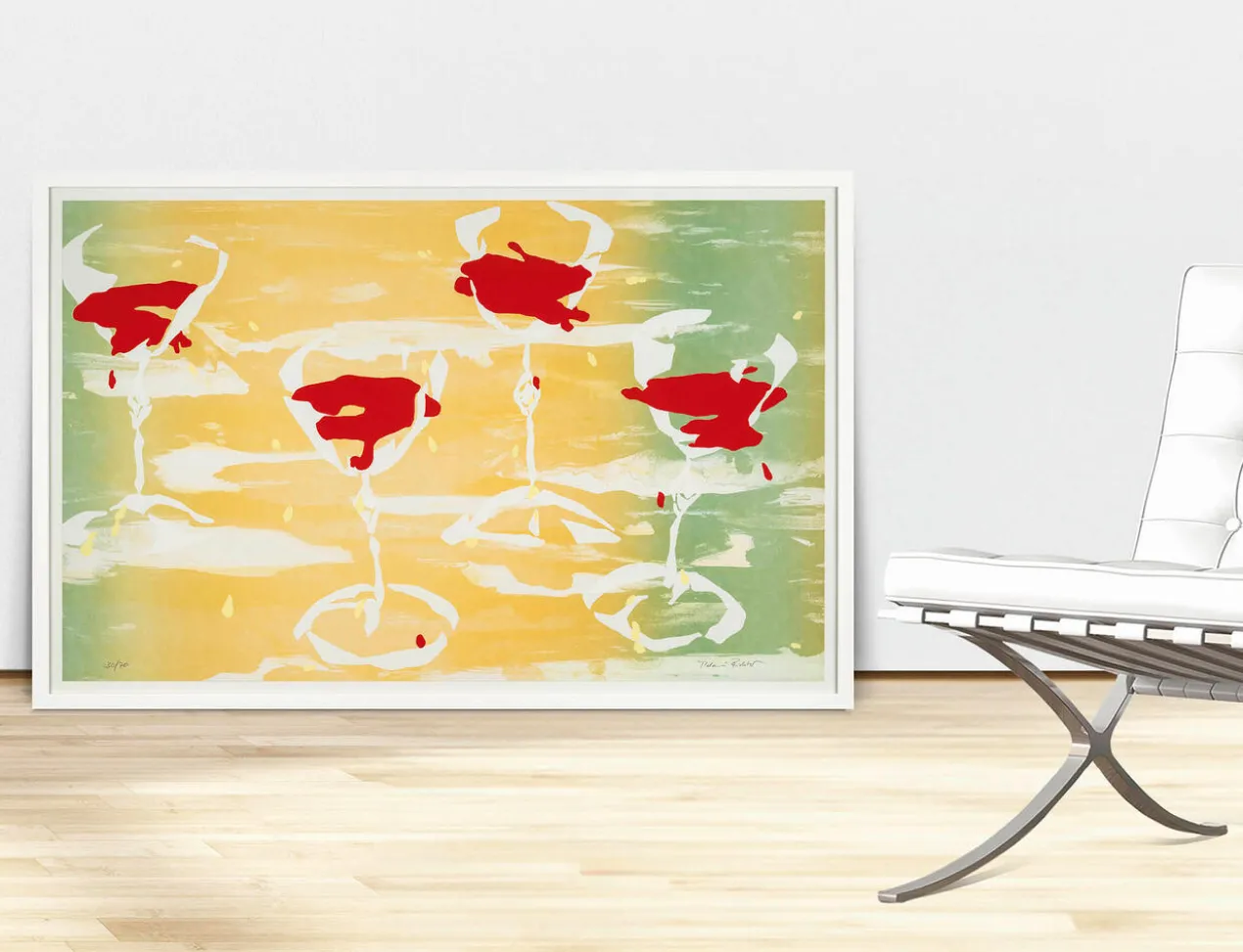 Melanie Richter – Red Wine Glasses