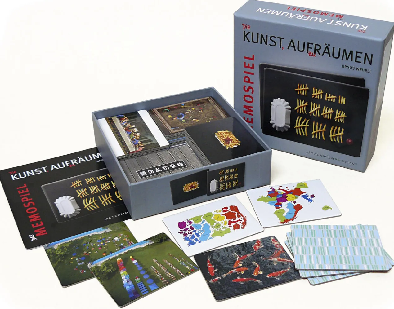 Memospiel „Die Kunst, aufzuräumen“