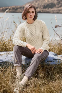 Merino-Aran-Pullover