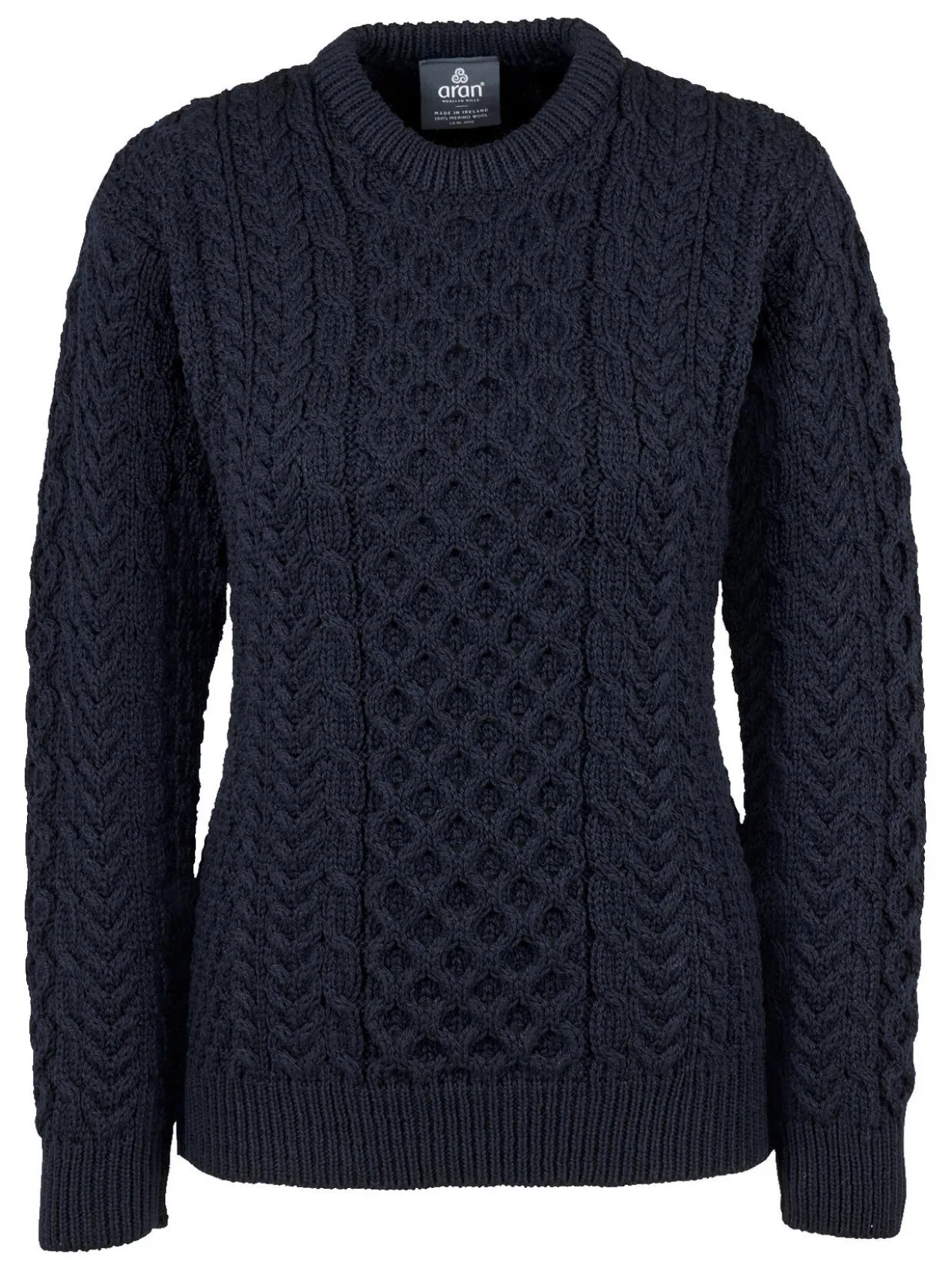 Merino-Aran-Pullover