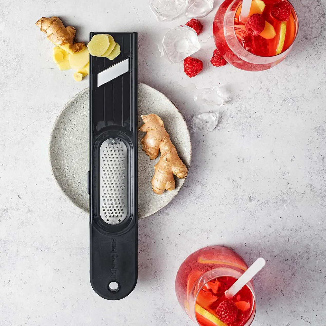 Microplane® Ingwerreibe 3-in-1