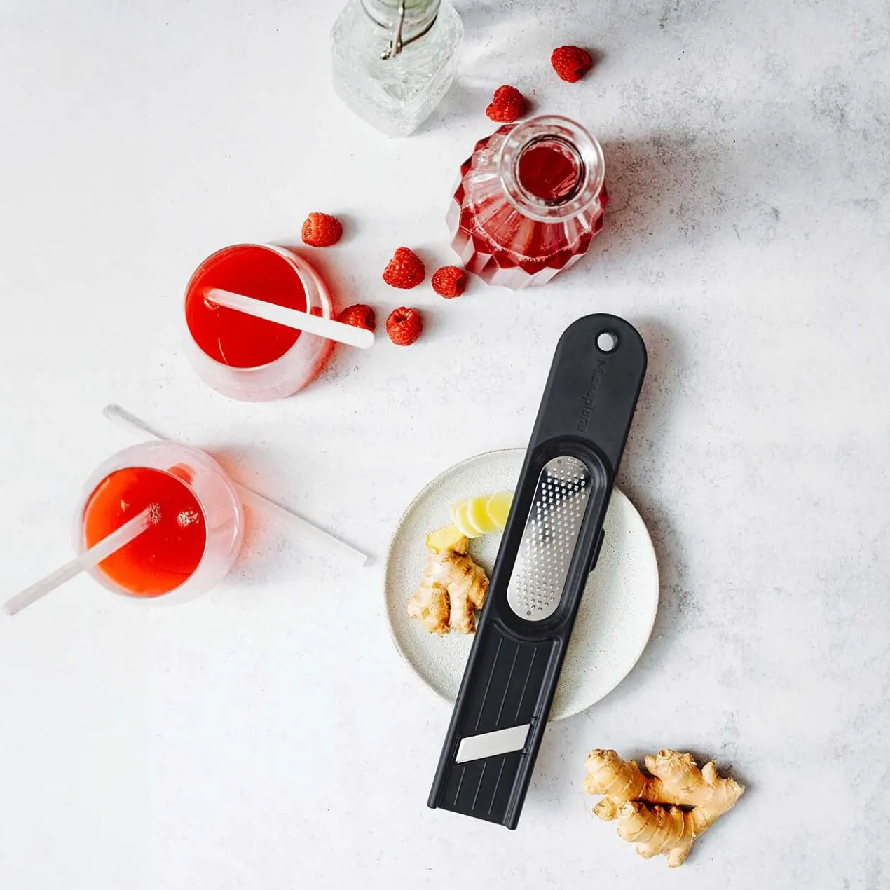 Microplane® Ingwerreibe 3-in-1