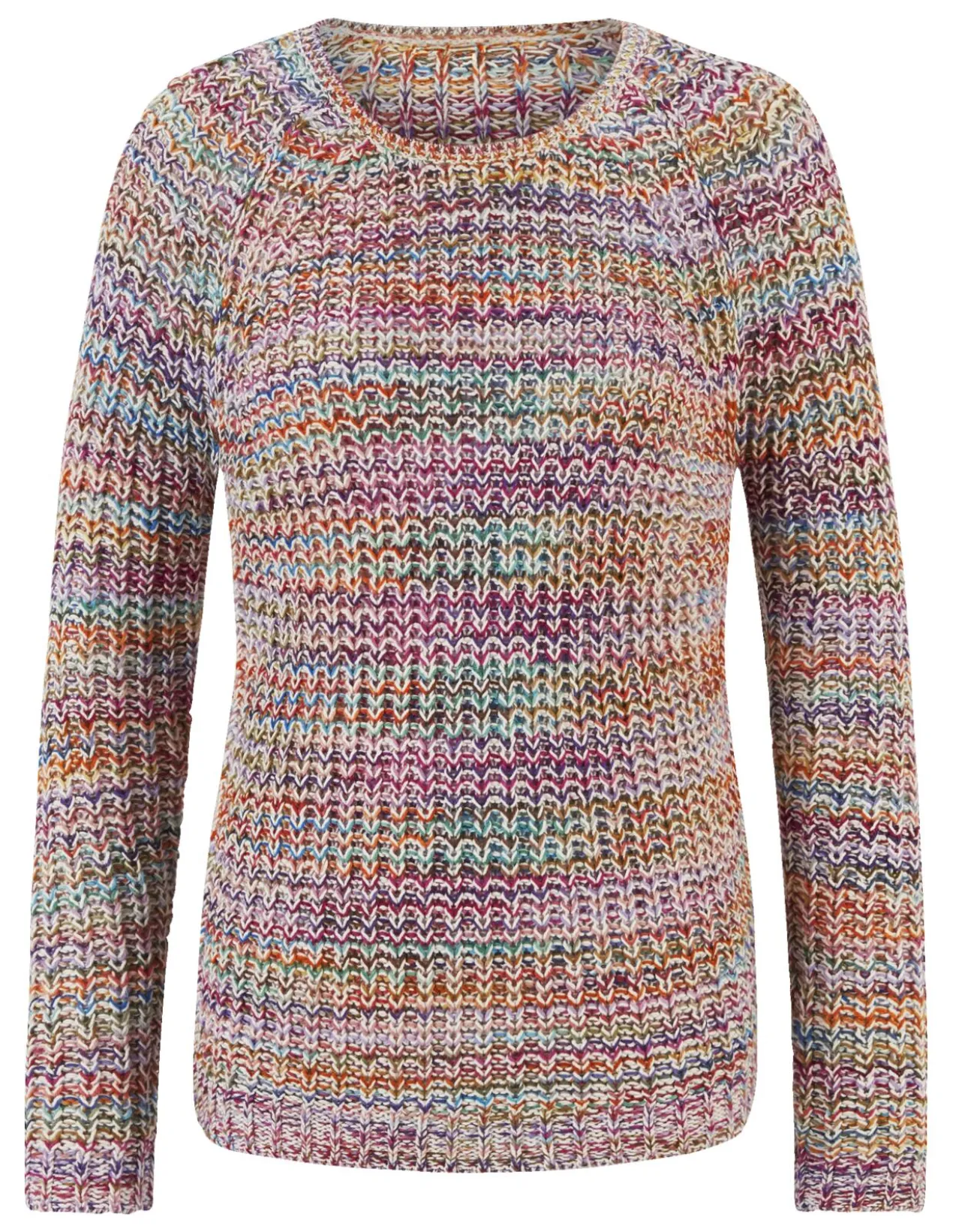 Multicolor-Baumwollpullover