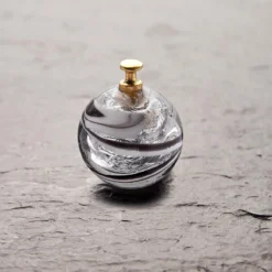 Muranoglas Vario-­Collier, inkl. Einhängeclip und Wechselperle Day&Night
