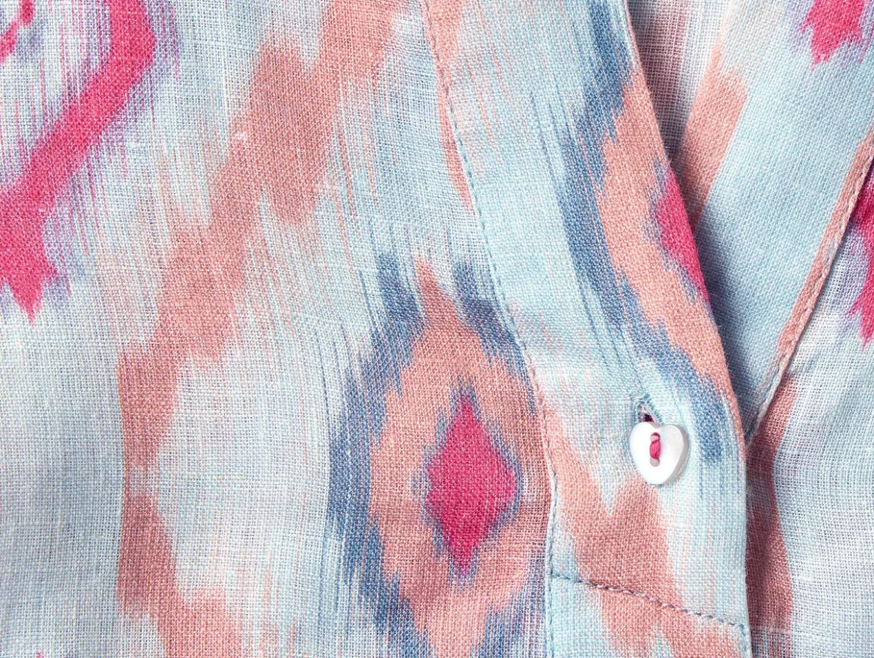 Nimo With Love Ikat-Kleid