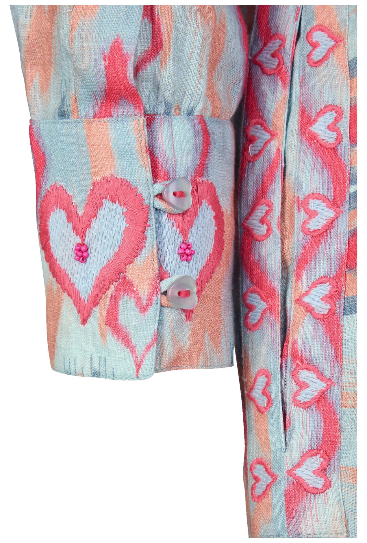 Nimo With Love Ikat-Kleid