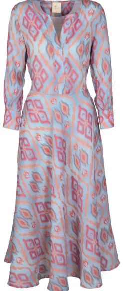 Nimo With Love Ikat-Kleid