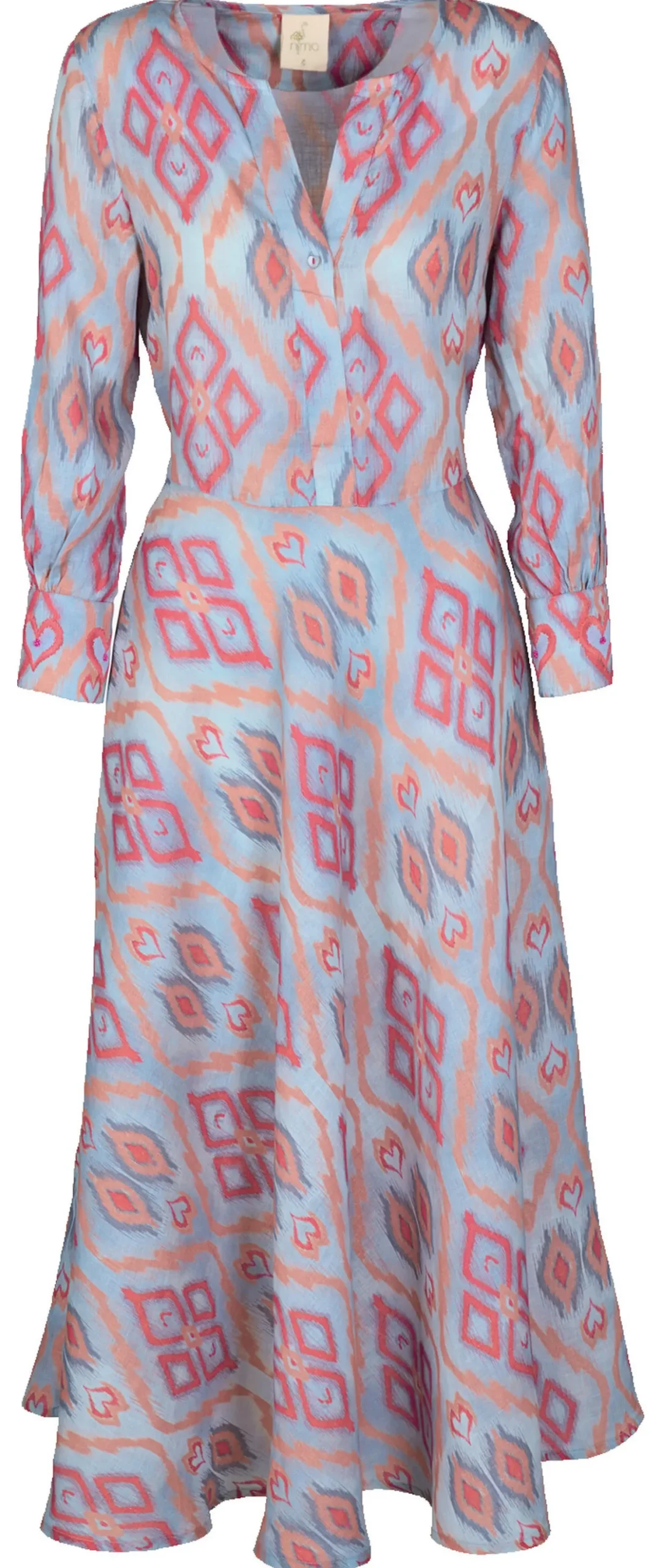 Nimo With Love Ikat-Kleid