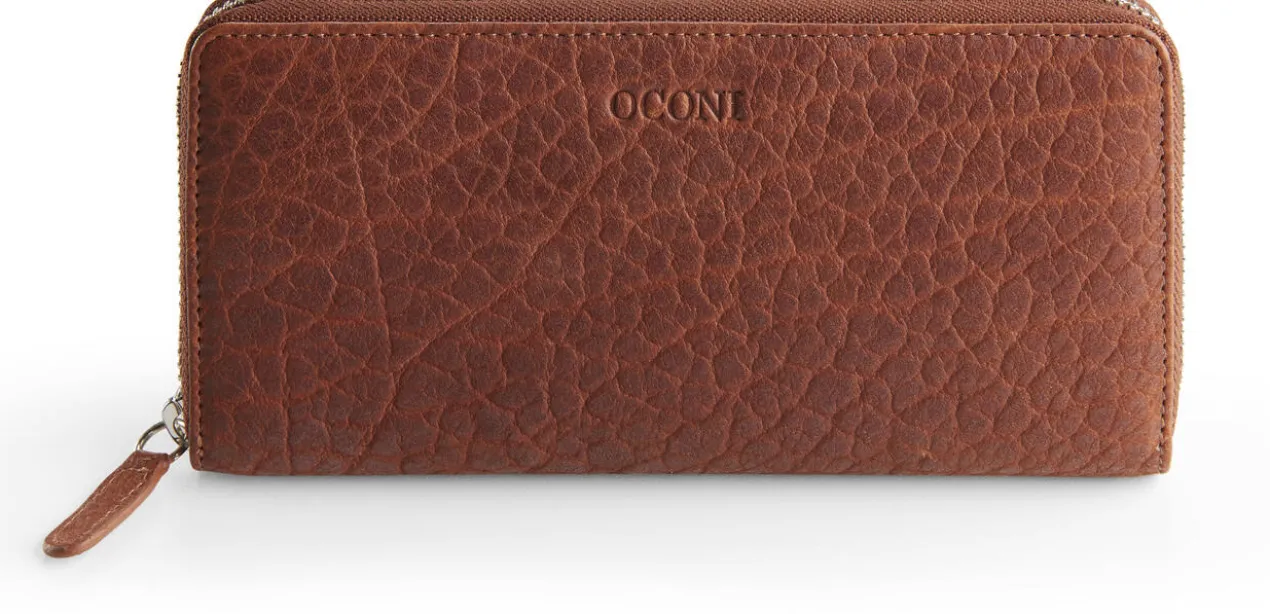 OCONI Bisonleder Damenbörse