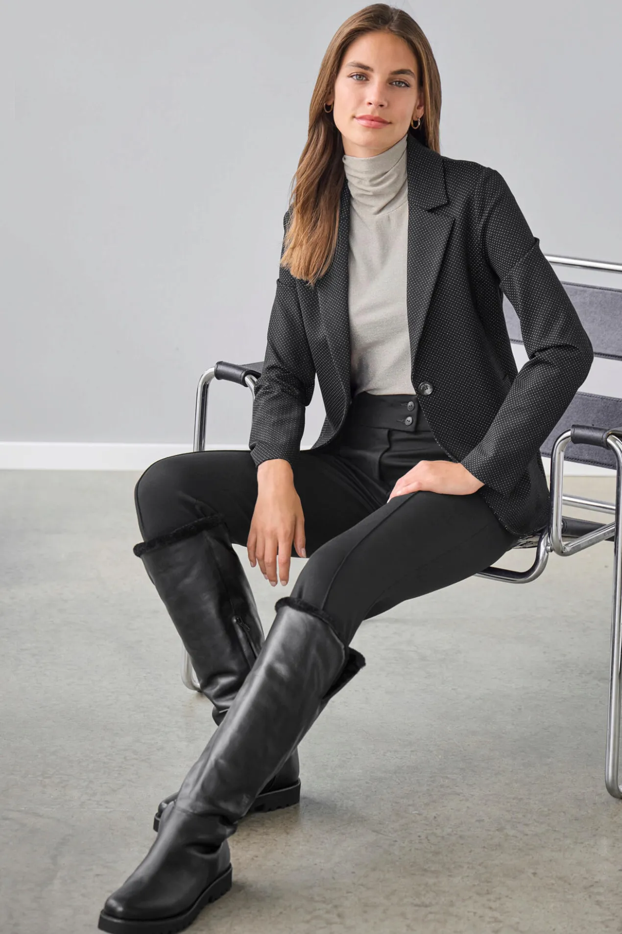 OCONI Glamour-Rollkragentop