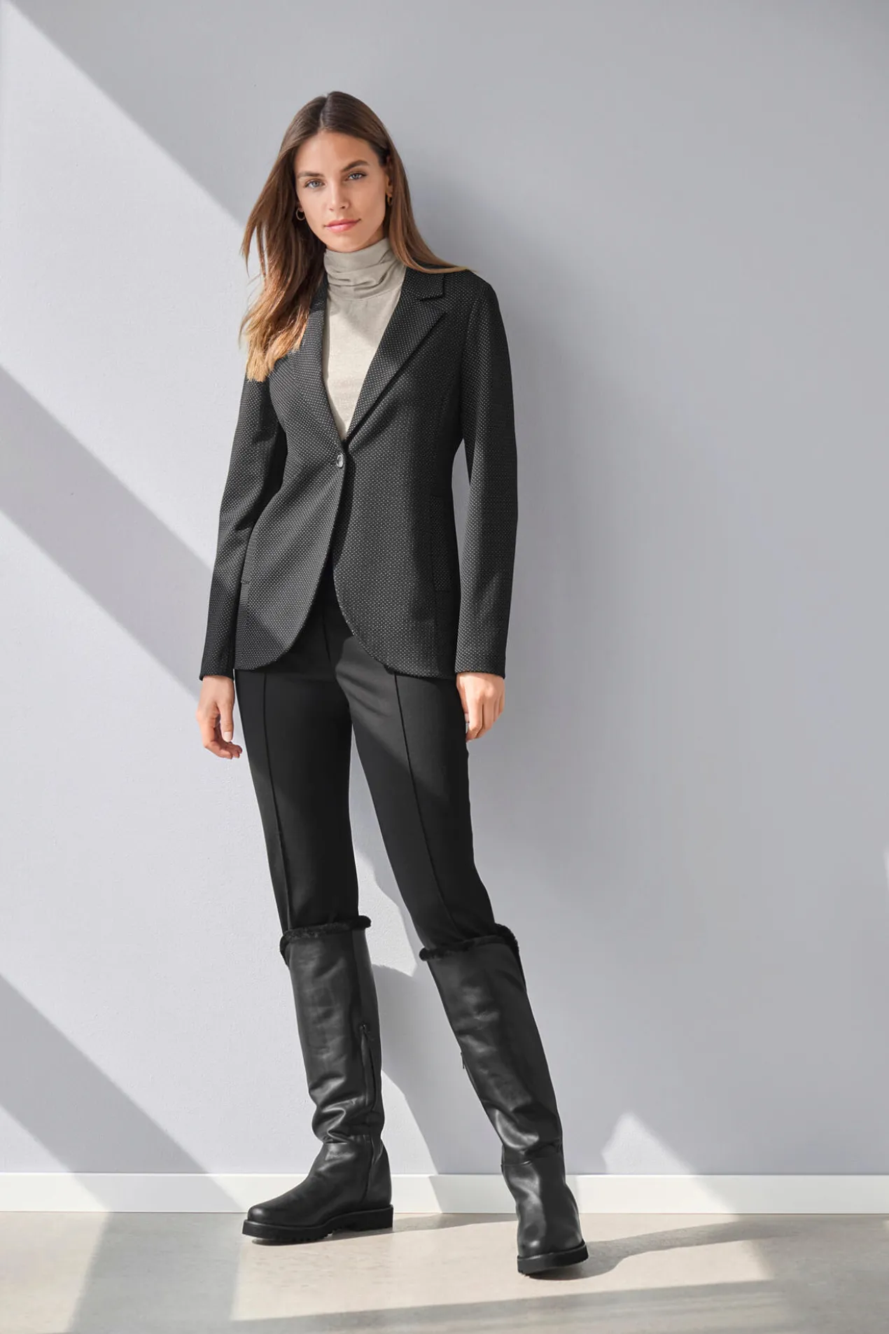OCONI Glamour-Rollkragentop