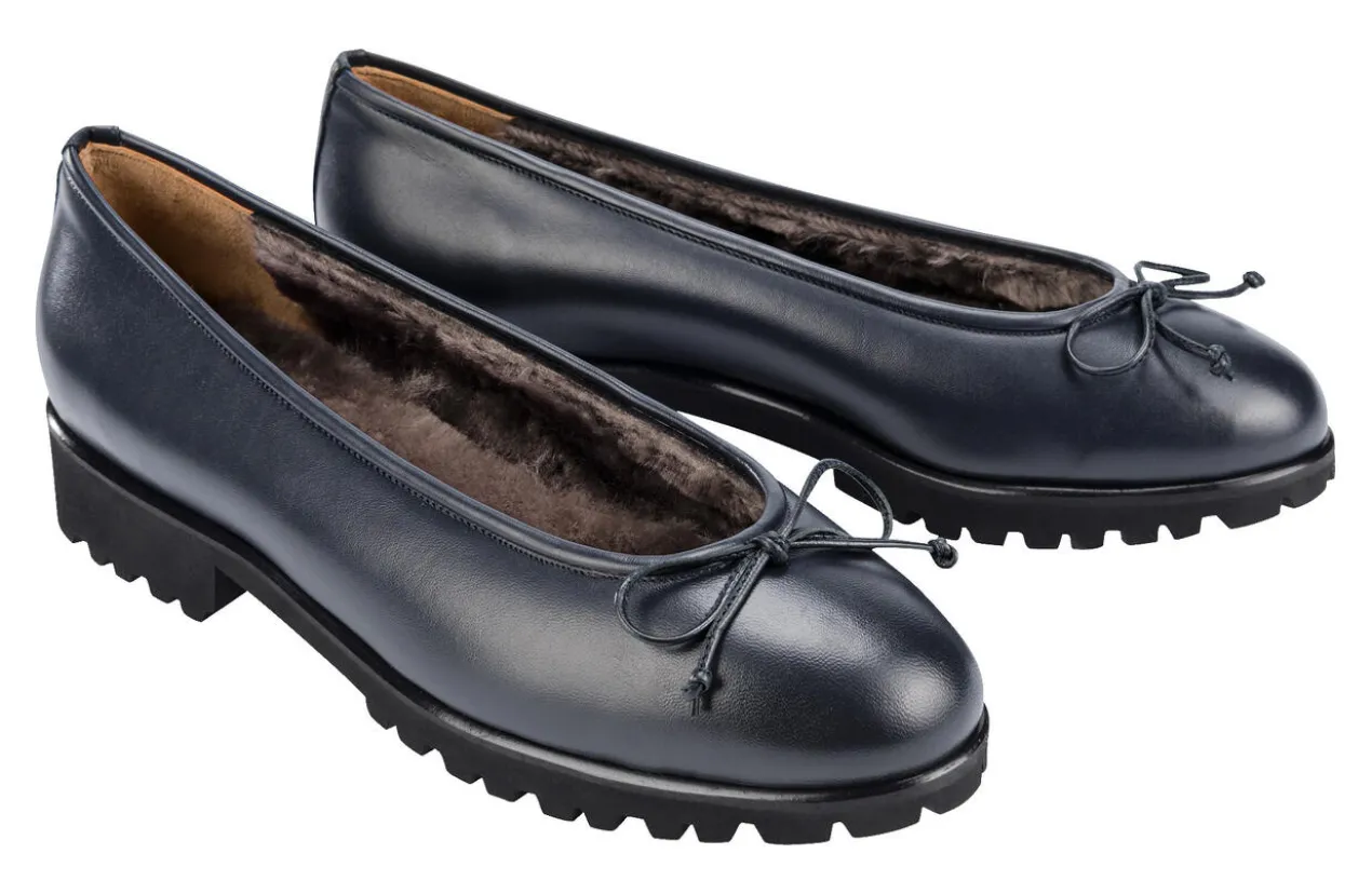 OCONI Lammfell-Ballerinas