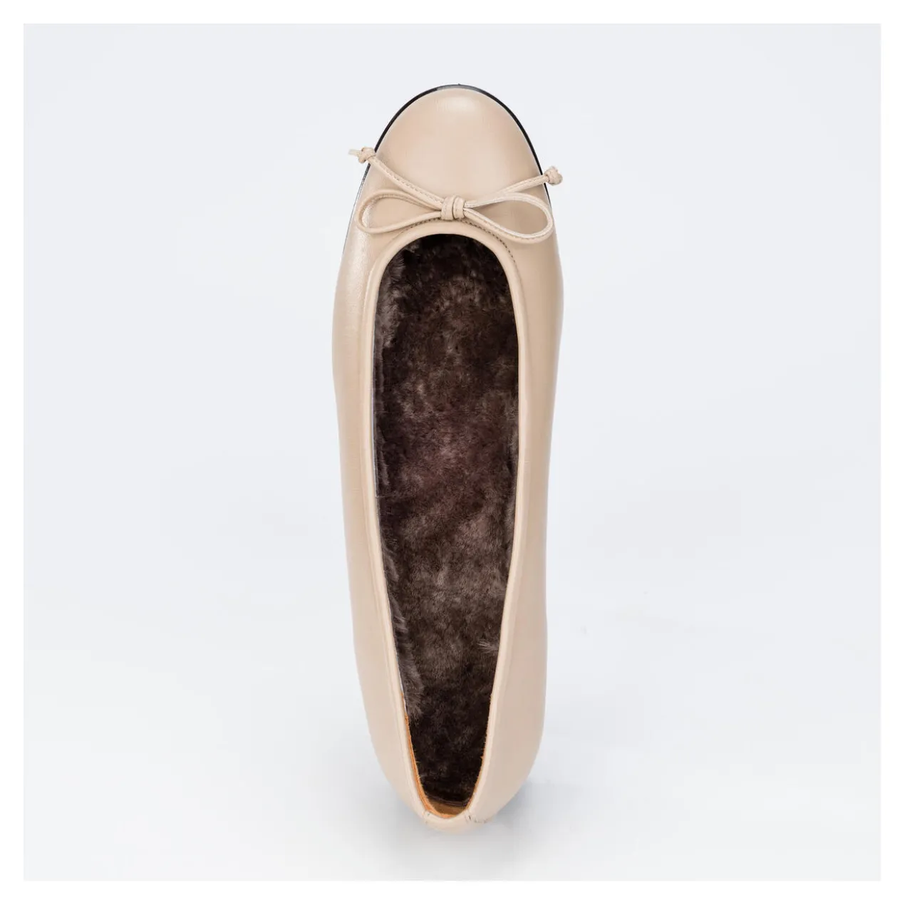 OCONI Lammfell-Ballerinas