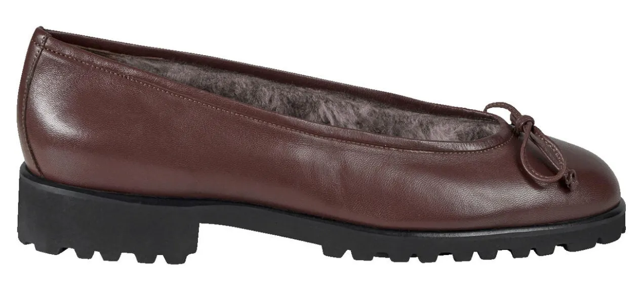 OCONI Lammfell-Ballerinas