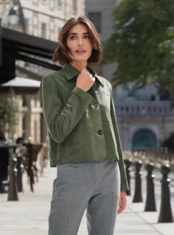 OCONI Ziegenvelours-Hemdjacke