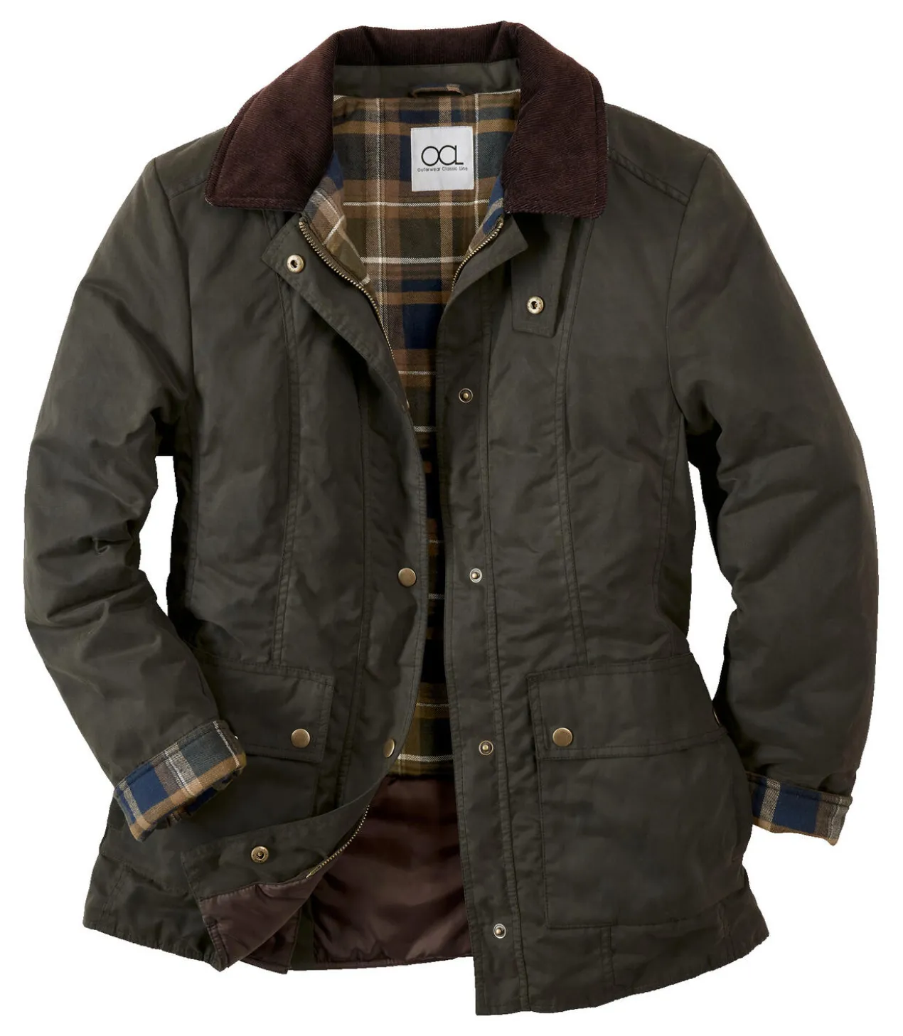 Oilskin-Outdoorjacke