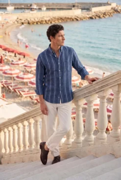OMTC Hanf-Chambray-Hemd