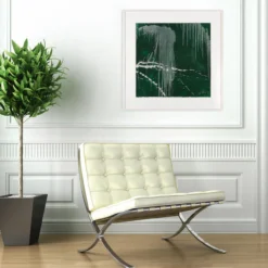 Pat Steir – Wasserfall grün