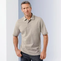 Pima-Cotton Melange-Polo