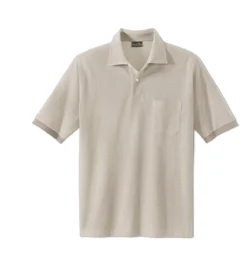 Pima-Cotton Melange-Polo