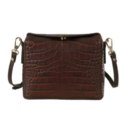 Pourchet Paris Boxy-Bag, Kroko