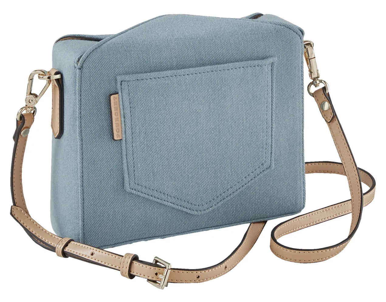 Pourchet Paris Denim-Boxy-Bag