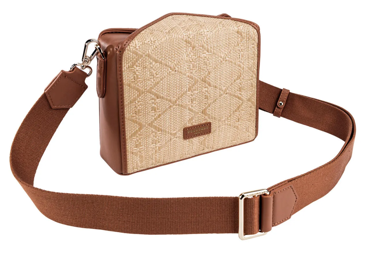 Pourchet Paris Raffia-Boxy-Bag
