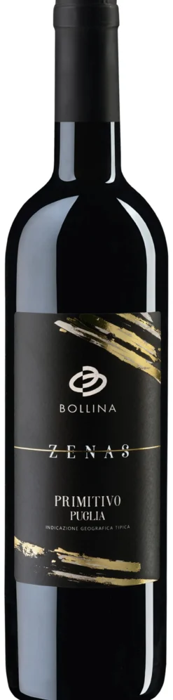 Primitivo Zenas 2023, Bollina srl, Apulien, Italien