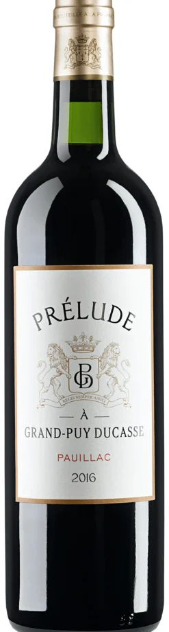 Prélude à Grand-Puy Ducasse 2016, Pauillac AOC, Frankreich