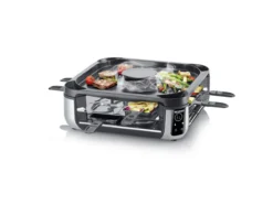 Raclette-Grill mit integriertem Rauchabzug
