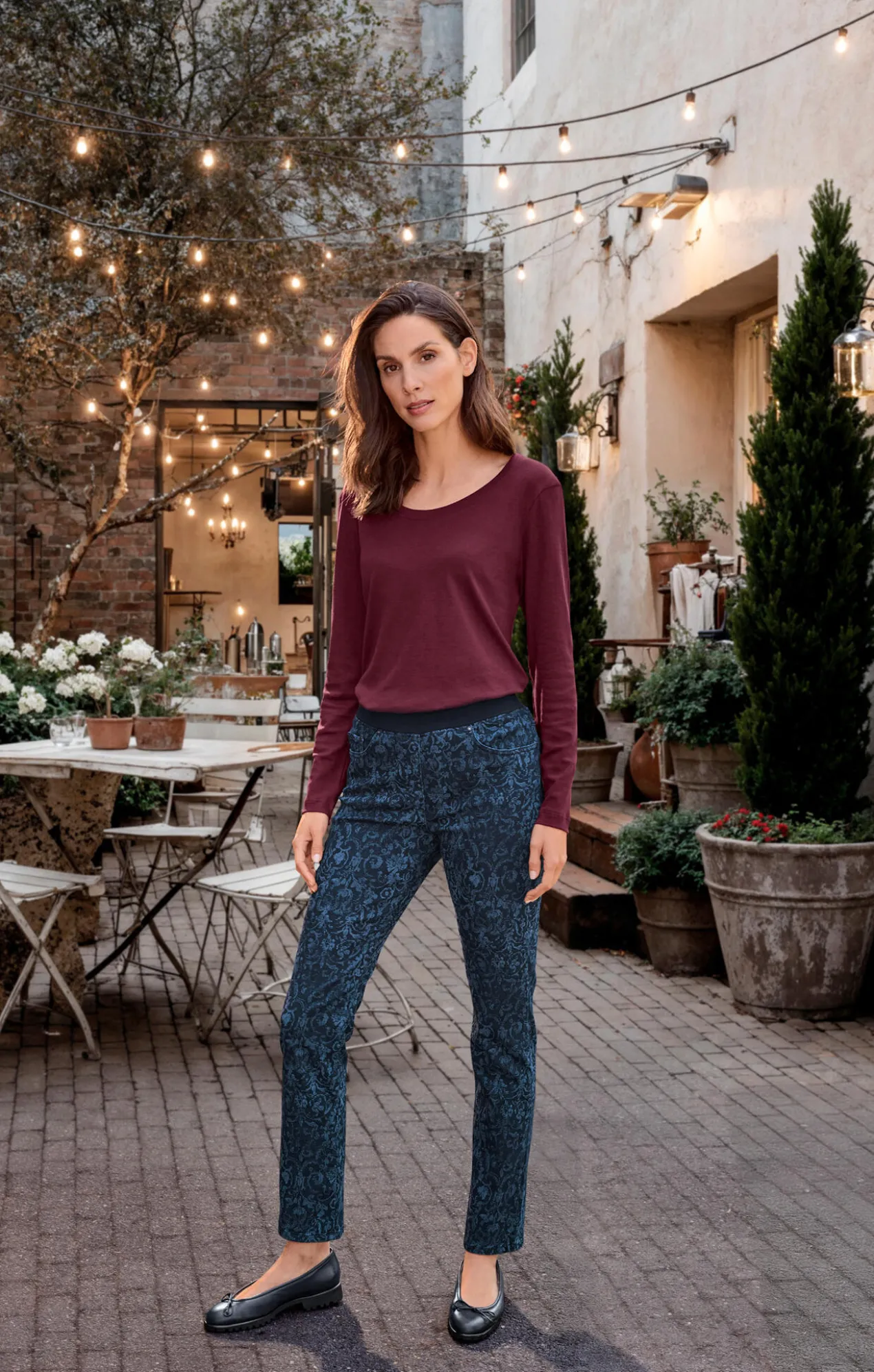 RAPHAELA BY BRAX Ornament-Jeggings