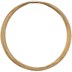 10-reihiges Gold-Armband oder 20-reihiges Gold-Collier