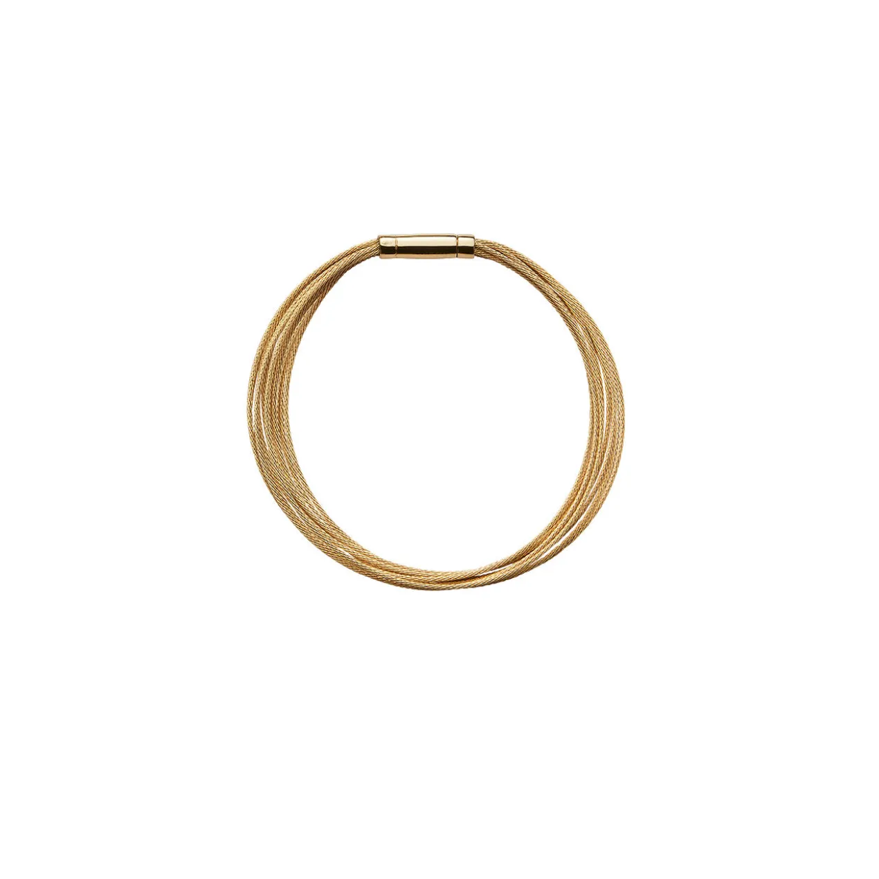 10-reihiges Gold-Armband oder 20-reihiges Gold-Collier