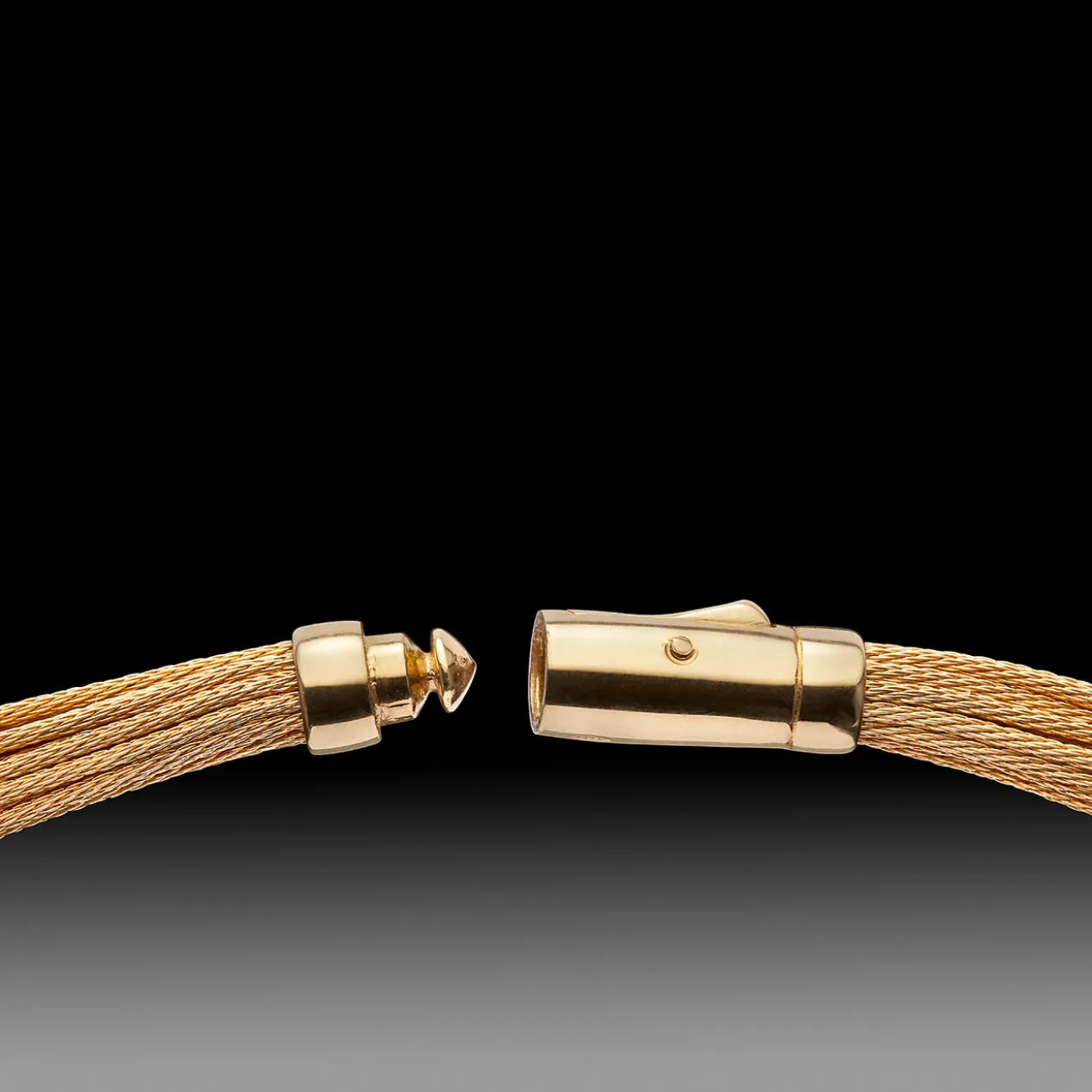 10-reihiges Gold-Armband oder 20-reihiges Gold-Collier