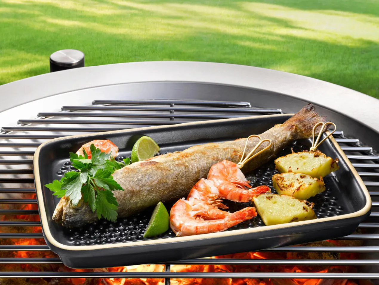 RÖMERTOPF® BBQ-Grillplatte
