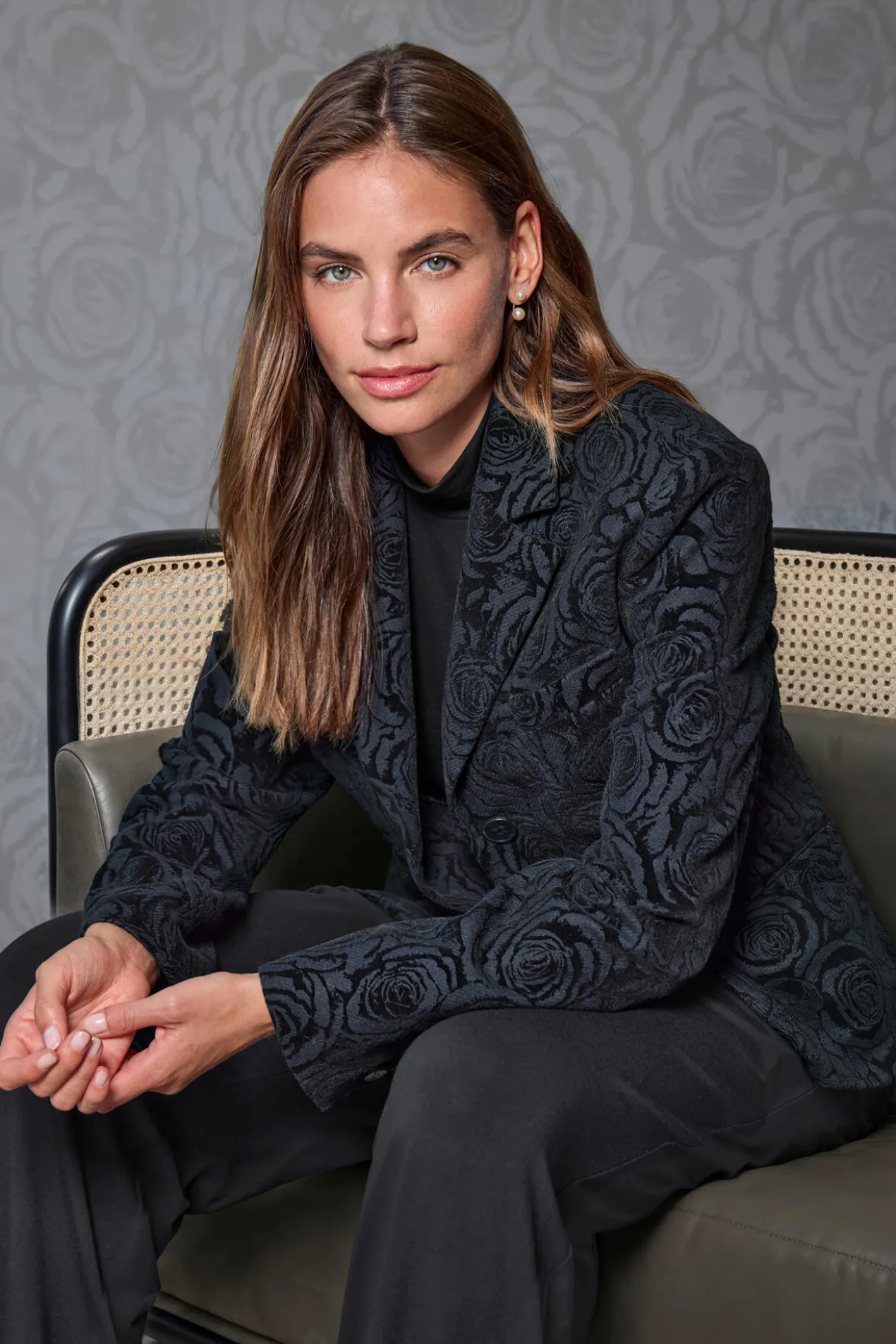 Rosen-Flanell-Blazer