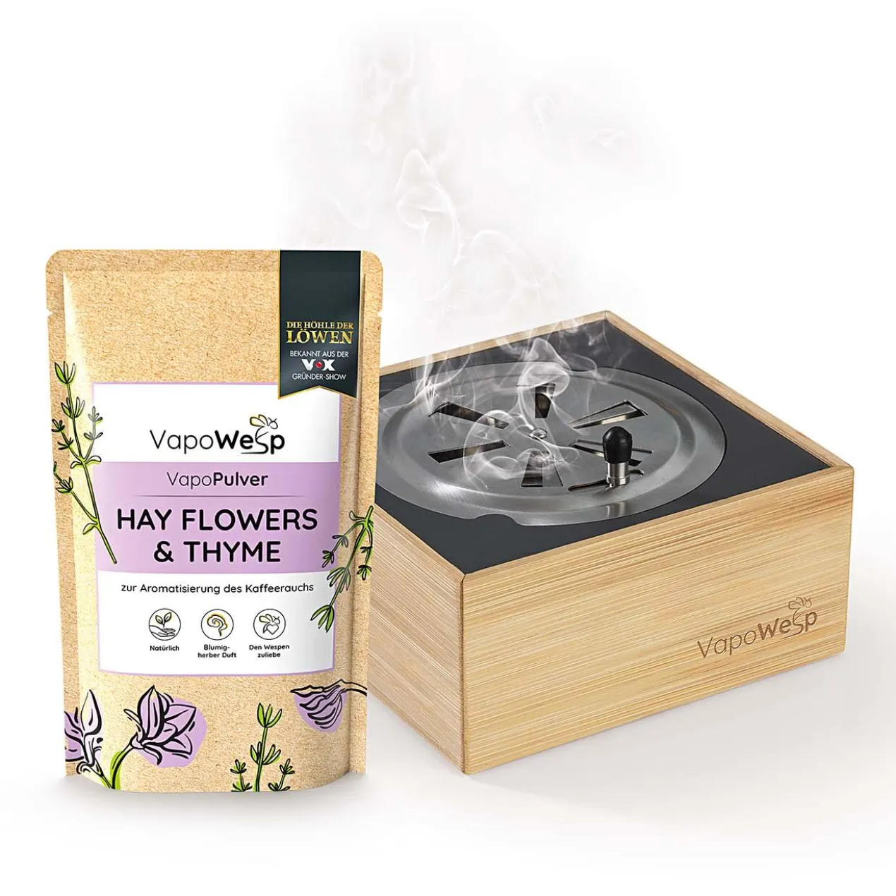Räucherbox VapoWesp Starter-Set