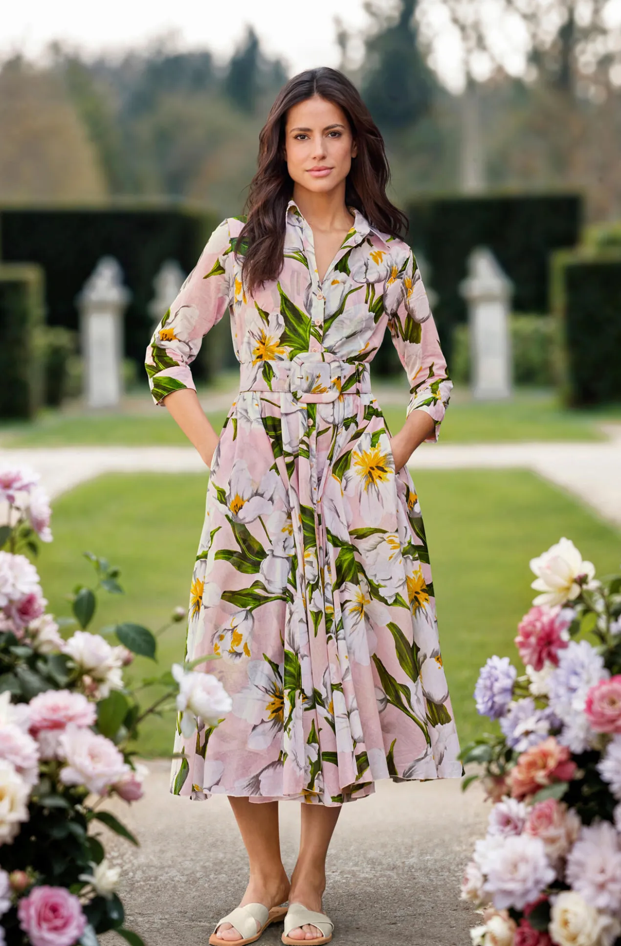Samantha Sung Kleid Rosy Tulip