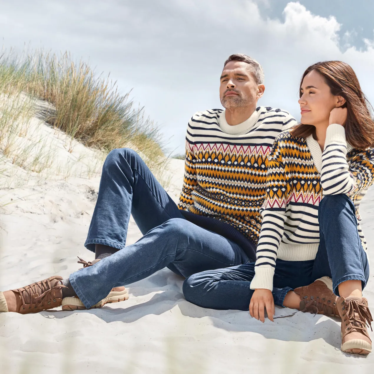 Schlanke Thermo-Jeans