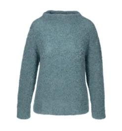 Seiden-Bouclé-Pullover