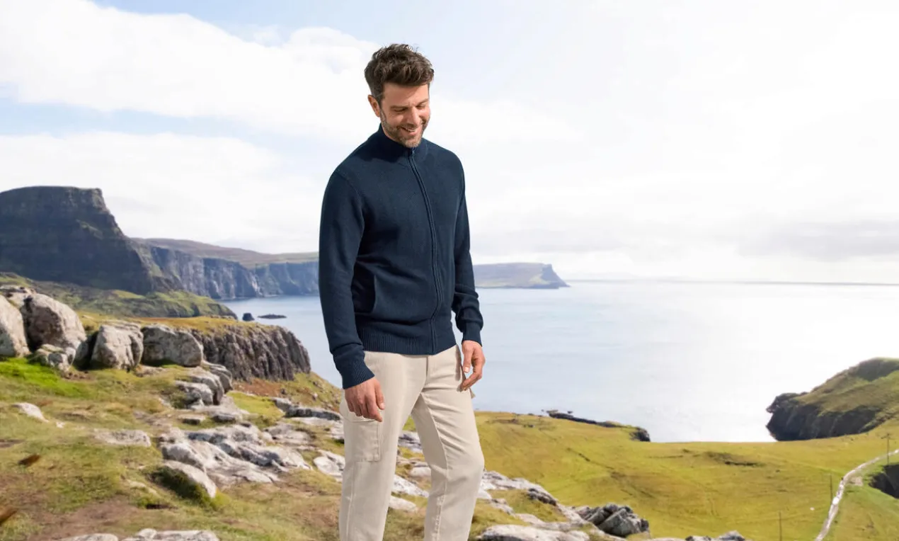Seiden-Klima-Cardigan