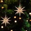 Seiffener Weihnachtssterne, 6er-Set