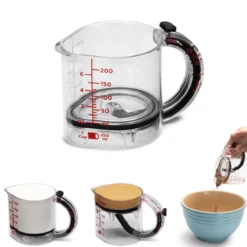Selbstreinigender Messbecher