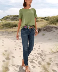 Silver Skinny-Jeans Avery