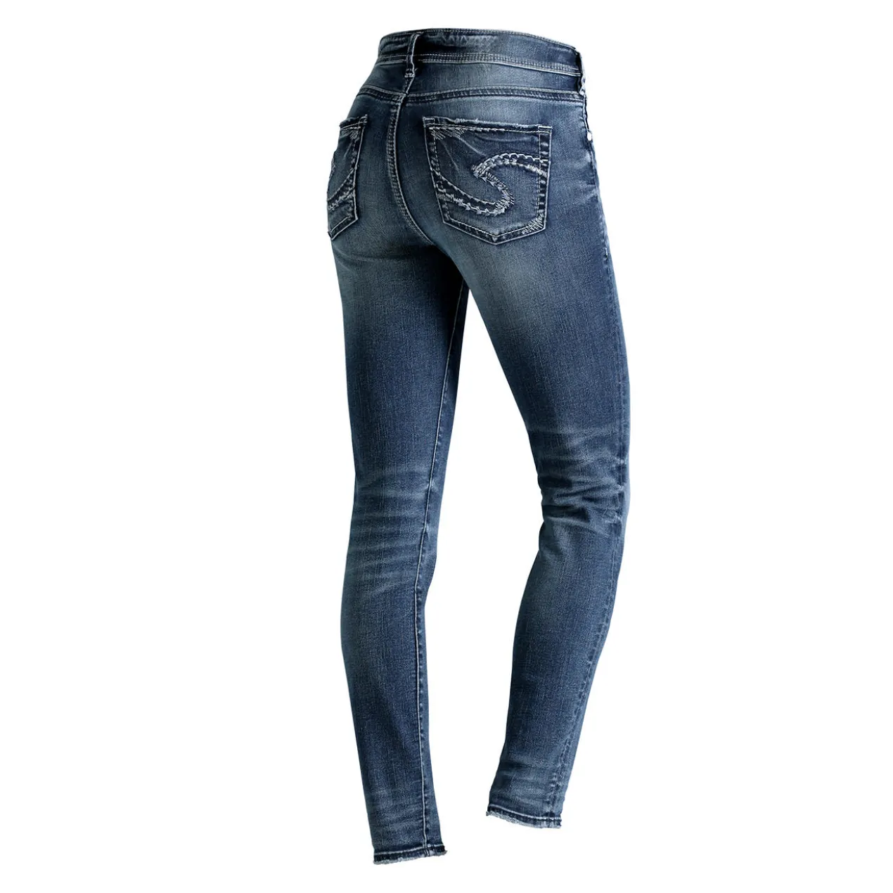 Silver Skinny-Jeans Avery