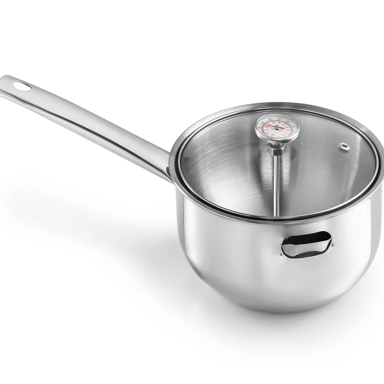 Simmertopf mit Glasdeckel