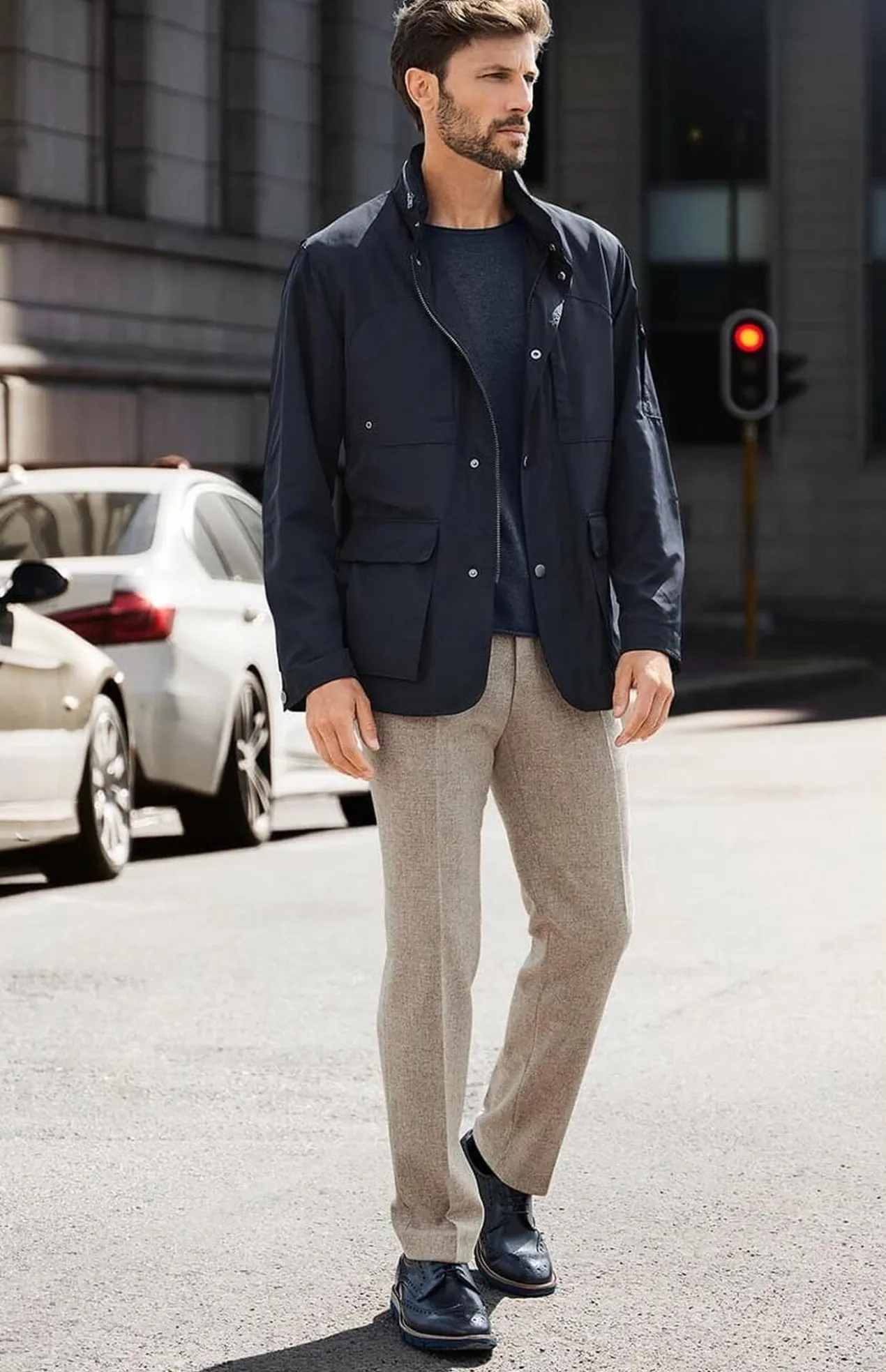 Smart Casual-Funktionsjacke